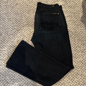 7 For All Mankind Women’s Midnight Indigo Boot Cut Jeans